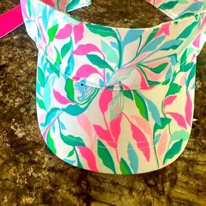 Lilly Pulitzer Its A Match Visor- brand new never worn